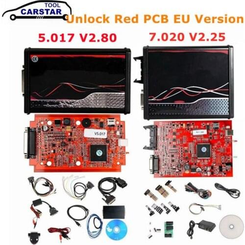 2020 Online V2.53 EU Red V5.017 OBD2 Manager Tuning LED V7.020 4 LED V2 5.017 BDM Frame V2.25 ECU Programmer