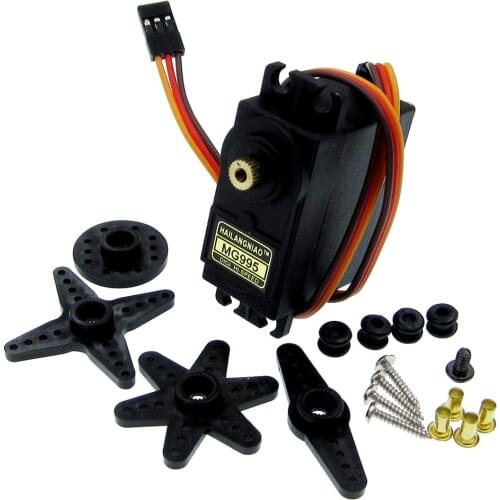 1pcs/lot MG995 55g servos Digital Metal Gear rc car robot Servo 360 degree/ 180 degree