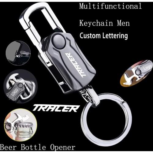 Finger Spinner Mens Multifunctional metal Keychain for Yamaha TRACER 900 700 GT 900GT TRACER MT09 MT07 MT 09 MT 07 Accessories