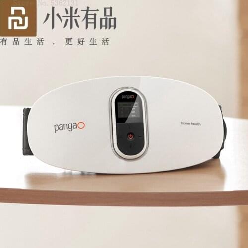 Youpin Pangao Intelligent Waist Belly Massager TENS+EMS Double Pulse Massage Kneading Massager Belly Infrared Thermal Heat Pad