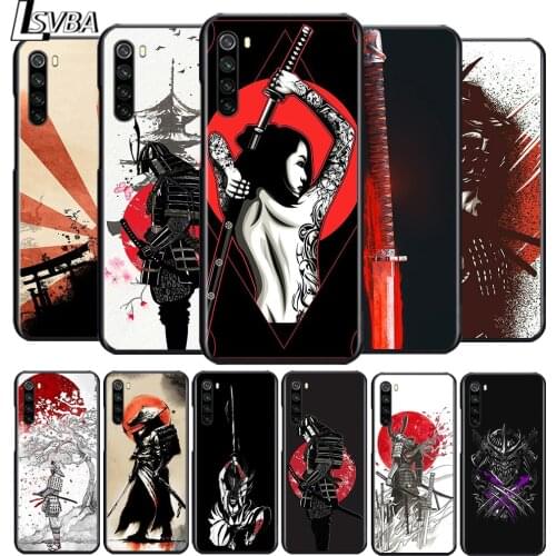 Japanese Samurai for OPPO Reno 2 Z 2Z 2F 3 4 4Z 4F 4SE 5 Pro 4G 5G ACE 10X ZOOM F7 A5 A9 2020 Soft Black Phone Case