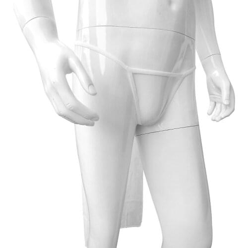 Micro Mini Thong Sissy Panties Intimate Sexy Lingerie Lace G-String With Veil Lingerie Sissy Male Gay Panties