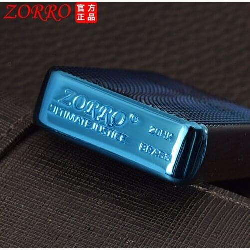 ZORRO Zorro Kerosene Brass Lighter windproof Engrave Split Flower Nostalic Creative Cigarettes Accessories 2021 New Fashion