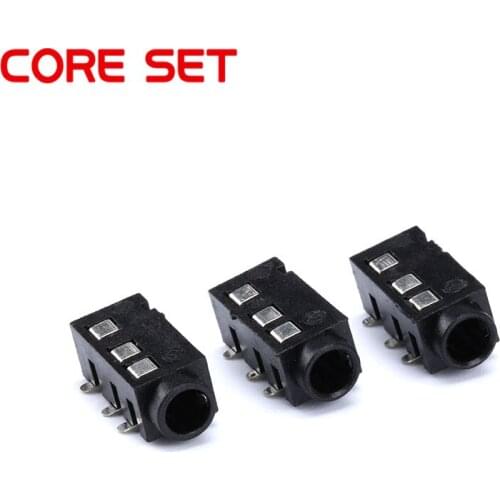 100PCS/Lot 3.5mm Headphone Jack PJ-320D Audio Jack 4 Pin SMD SMT MP3 Accessories PJ320D High Quality