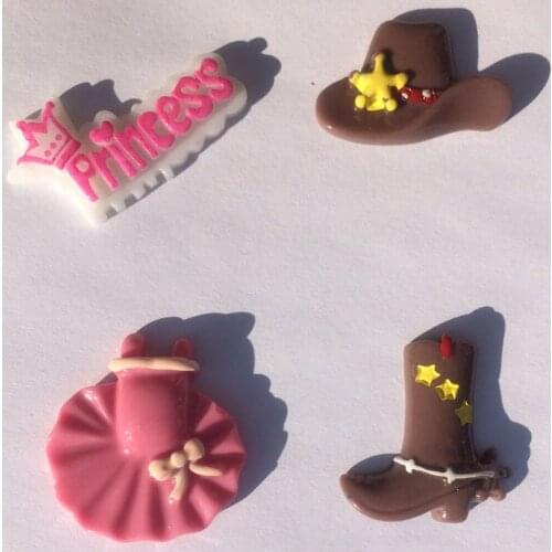 40pcs/lot princess girl set resin shapes-embellishments for scrapbooking