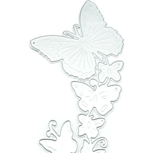 Butterflies Metal Cutting Dies Stencil DIY Scrapbooking Album Paper Card Template Mold Embossing Decoration