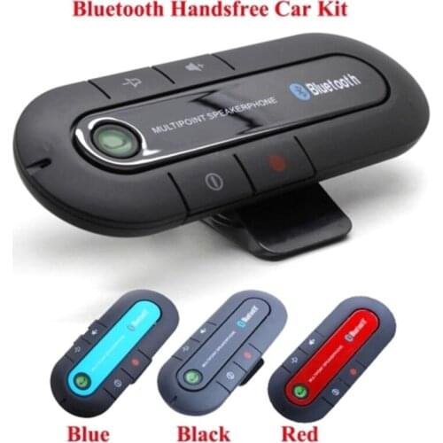 Wireless Bluetooth Handsfree Car Auto BT501 Sun Visor Hands-free Phone Car Mp3 Player 4.1 Bluetooth Car Receiver BT980