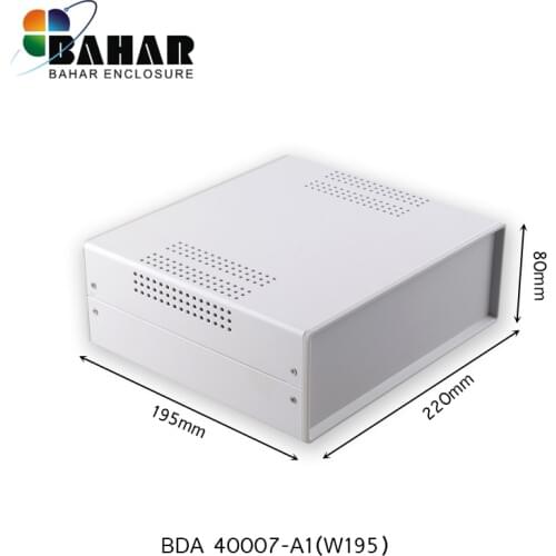 DIY iron electrical instruments box 220*195*80mm Iron metal enclosures for electronics junction box housing project control box