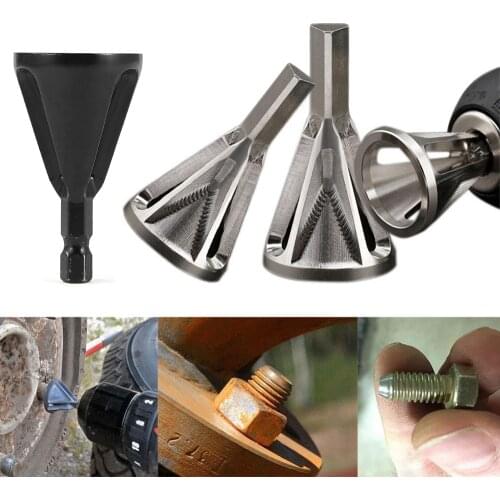 Deburring External Chamfer Tool Stainless Steel Remove Burr Tools for Drill Bit Hand Tools Dropshipping