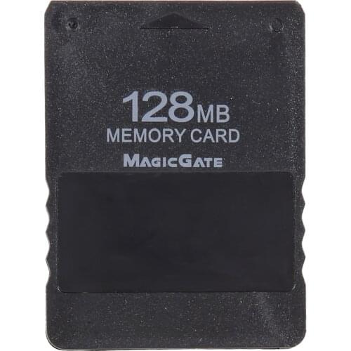 For PS2 64MB/128MB Memory Card Memory Expansion Cards Suitable for Sony Playstation 2 PS2 Black 64M/128M Memory Card Wholesale