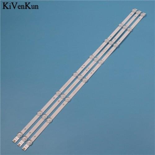 Brand New TV Lamps LED Backlight Strips For DEXP H32B7200T HD TV Bars Kit LED Bands 4708-K320WD-A4213K01 KB-6160 K320WD Rulers