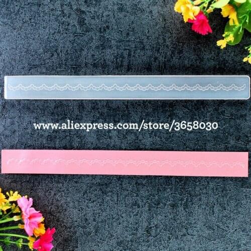 Mini Dots Arch String Plastic Embossing Folder For Scrapbook DIY Album Card Tool Plastic Template 21.8x2.1cm 8101440
