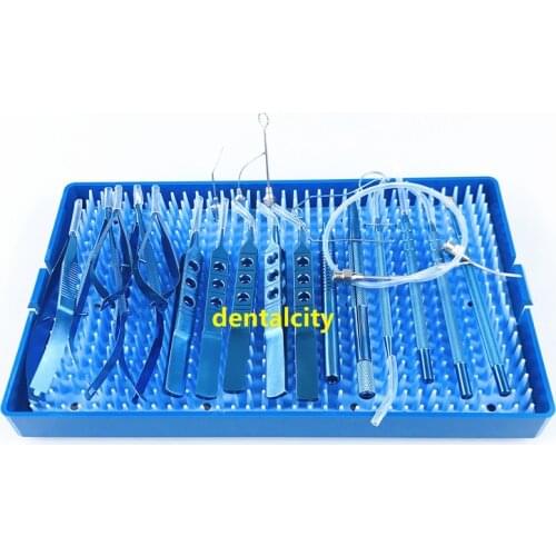 21pcs Ophthalmic Instruments Cataract Set surgical kit