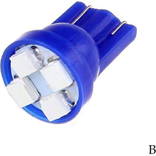 One For sale) T10 W5W 194 1210 4SMD Width Indicator Light LED Dashboard Light License Plate Electronics Light Automotive O7L8