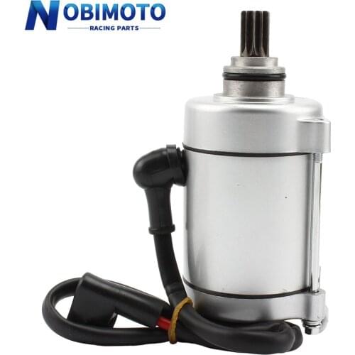 Wholesale 11 Teeth Motorcycle Starting Motor For Lifan ZongShen Loncin CG250 Air-cooled Engines ATV PIT BIKE Motocross CQ-136