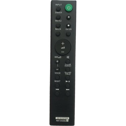 RMT-AH200U Soundbar Remote Control for Sony Sound Bar HT-RT4 HT-CT390 SA-CT390 SA-WRT3 SA-WCT390 HT-RT3 HT-RT40 HT-RT3