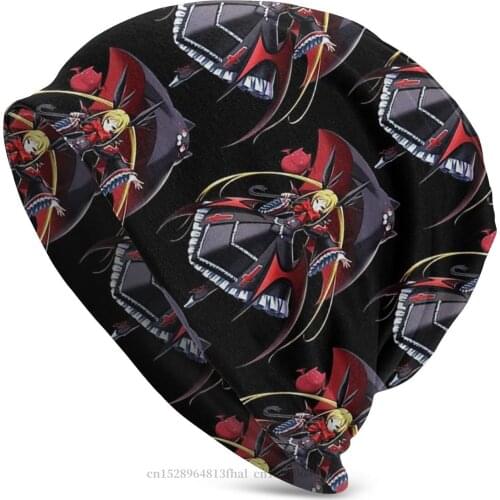 Rachel Alucard Face Bonnet Homme Fashion Knitted Hat BLAZBLUE ALTER MEMORY Ragna Game Skullies Beanies Caps
