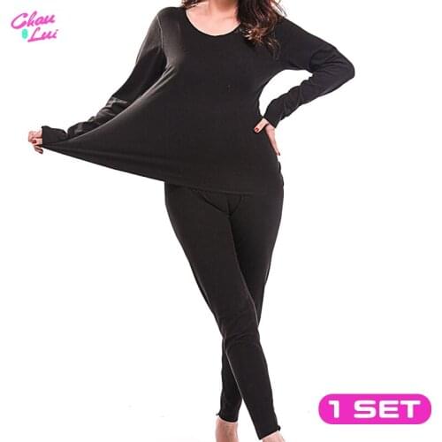 Chau Lui Long Johns For Female Warm Thermal Underwear Thermal Clothing Men Woman Winter Plus Size Thermal Suit