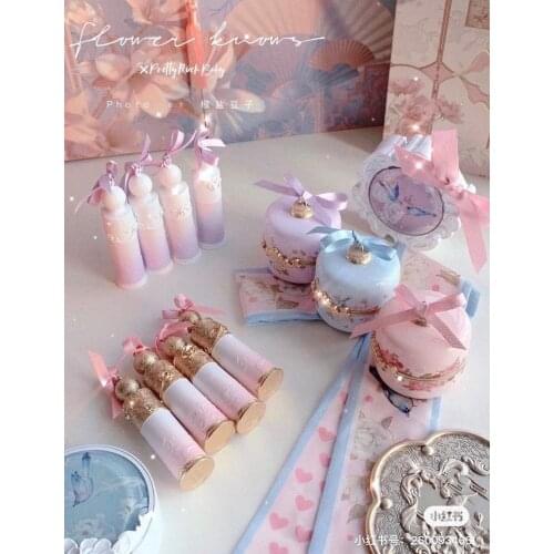 TT Flower Knows the Flower God Blush Rouge Lifting Vitality Light and Easy to Smudges Velvet Matte Lipstick Peach