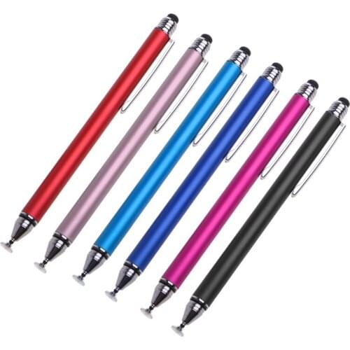 Universal Stylus 2 in 1 Precision Disc Stylus Touch Screen Pens for All Capacitive Touch Screens Cell Phones Tablets