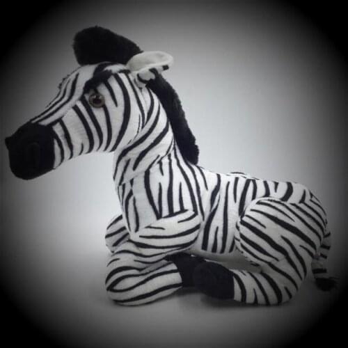 2019 Seated Zebra Plush Toys Simulation Giant Squid Stuffed Toys Cute Animal Plush Dolls for Kids Girls Gifts