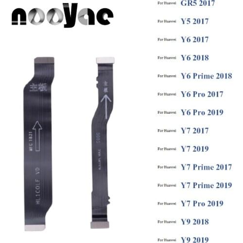 Main Board Motherboard LCD Display Connector Flex Cable Ribbon For Huawei GR5 Y5 Y6 Y7 Y9 Prime Pro 2017 2018 2019 5pcs/lot