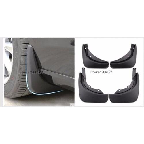 Car Styling FIT FOR VOLVO S90 Mudflaps Splash Guards Front Rear Mud Flap Mudguards 2017 2018 Set Mud Flaps