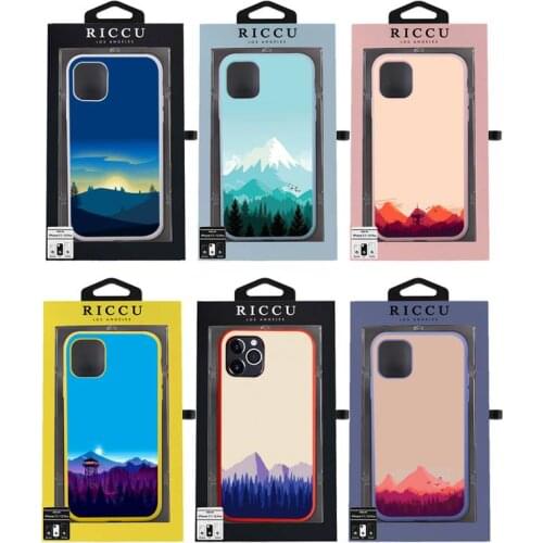 Beautiful mountain view snow mountain volcano Phone Case for iPhone 12 pro max mini 11 pro XS MAX 8 7 6 6S Plus X XR blue case