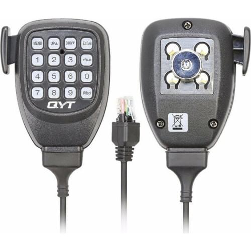 KT8900D DTMF Microphone for QYT KT-8900R KT-7900D UV980 Mini9800 BTECH Juentai