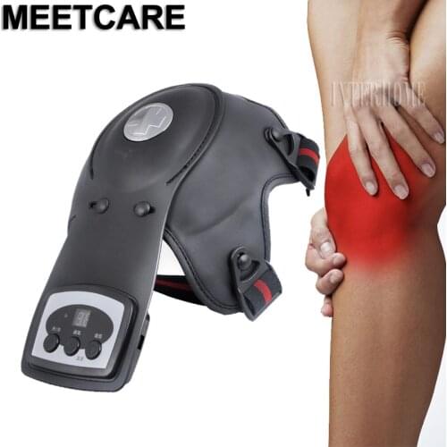 Knee Massager Infrared Magnetic Therapy Knee Arthritis Elbow Shoulder Pain Rheumatism Vibrate Massager Physiotherapy Instrument