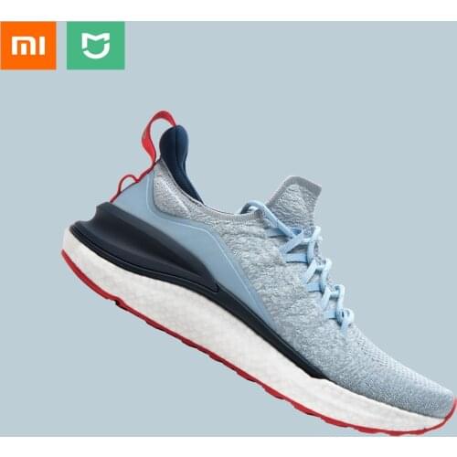 2020 New Xiaomi Mi Mijia Sports Shoe Sneaker 4 Outdoor Men Running Walking Lightweight Comfortable Breathable 4D Fly Woven Upper