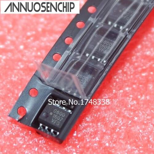 100% new and original 6N137 HCPL-0600 small size SOP8 Optical coupling HCMOS Compatible, High CMR, 10 MBd Optocouplers