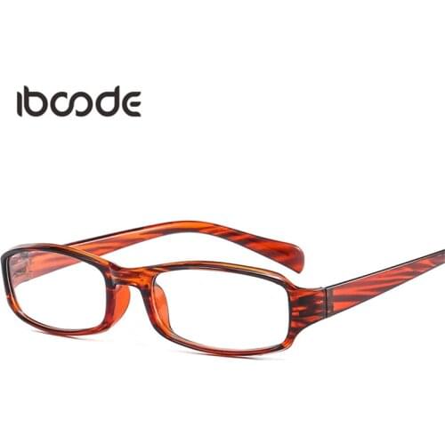 Iboode Classic Full Frame Reading Glaase Men Women Ultralight Fashion HD Clear Lens Presbyopia Eyeglasses Diopter +1.0 To +4.0