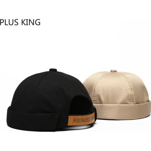 Founded 1986 MEN WOMEN COUPLE Retro Hip Hop Hat Hooligan Style Melon Cap Landlord Caps Black Blue Khaki beanie