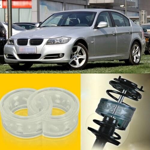 2pcs Power Front /Rear Shock Suspension Cushion Buffer Spring Bumper For BMW 325I
