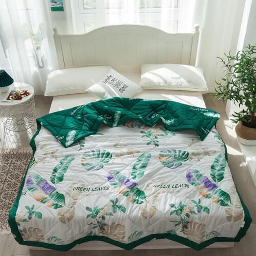 Comforters burst summer by the Japanese single spring air conditioning by the thin double by the core summer cool washable