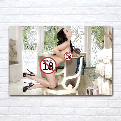 Sexy Beauty Hot Model Wallpaper Wall Art Posters HD Canvas Cloth Fabric Print Painting for Living Room Home Decor