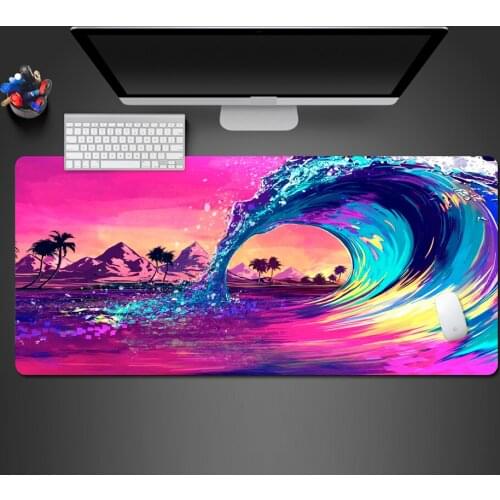 Advanced Retro Creative Mouse Pad Unique Lock Edge Anti-Skid Game Competition Speed Pad Most Fashion Best-Selling Desk Mats