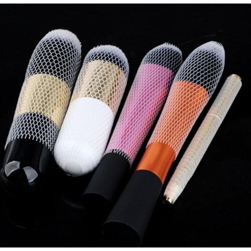 Makeup Brush Protector Mesh Cover New Best Selling High Quality Breathable Portable White Makeup Brush Net Makeup Tool Kits