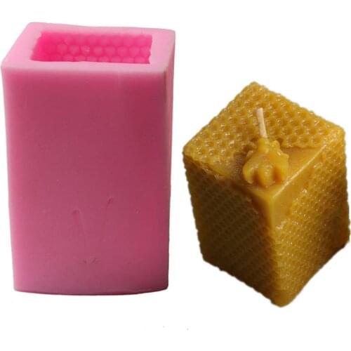 DIY Bee Nest Candle Silicone Mold 3d DIY Plaster Candle Making Soap Crafts Resin Mold Fondant Cake Mould Baking Decoration Tool