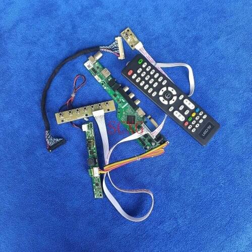 HDMI-compatible VGA USB AV 1920*1080 Display drive controller board Fit LM238WF1/LM238WF2 KIT Analog Signal LVDS 30-Pin LED LCD
