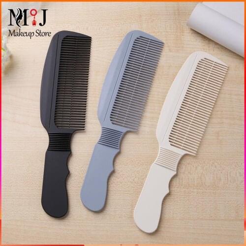 Carbon Fiber Anti-Static 3D Hairdressing Comb Clipper Oil Head Comb Barber Haircut Brush Hair Salon Comb professional