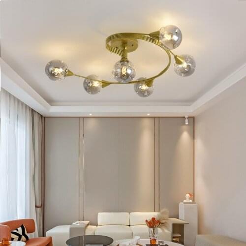 Living room decoration suspended ceiling light bedroom decor surface mounted led lights for room lustre dormitorio lamp