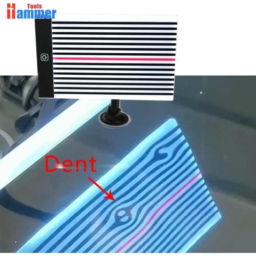 Highlight USB car dent repair Lamp Board Reflection Board with Adjustable Holder dent light tool