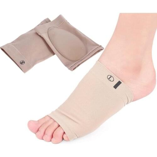 1 Pair Arch Support Sleeves Plantar Fasciitis Heel Spurs Foot Care Flat Feet Relieve Pain Sleeve Socks Orthotic Insoles Pads
