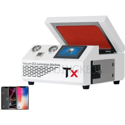 220V Platen Press Fit Defoaming Integrated Machine Oca Curved Surface Fit Equipment Vacuum Hot Press Cell Phone Screen Refurbish