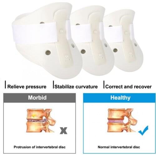 3 Sizes Breathable Neck Brace Cervical Collar Neck Support Pain Relief Neck Orthosis Braces Philadelphia Neck Braces Support