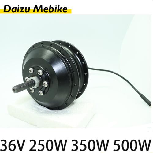 36V 250W 350W 500W High Speed Brushless Gear E bicycle Both Suit V brake Disc brake Hub Motor E bike Conversion Kits Front Rear