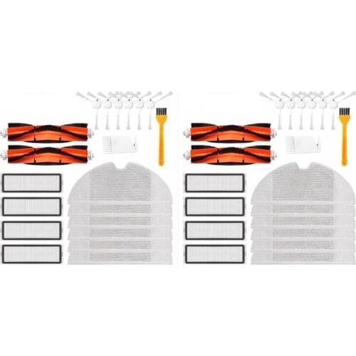 Promotion!Hepa Filter Main Brush Mop Cloth Replacement Kit for Xiaomi Mijia 1C STYTJ01ZHM Robotic Vacuum Cleaner Accessories