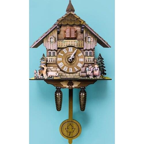 Cuckoo Clock Wall Clock Room Home Bird Cuckoo Alarm Clock Wall Watch Modern Children Unicorn Home Decorations Accessory